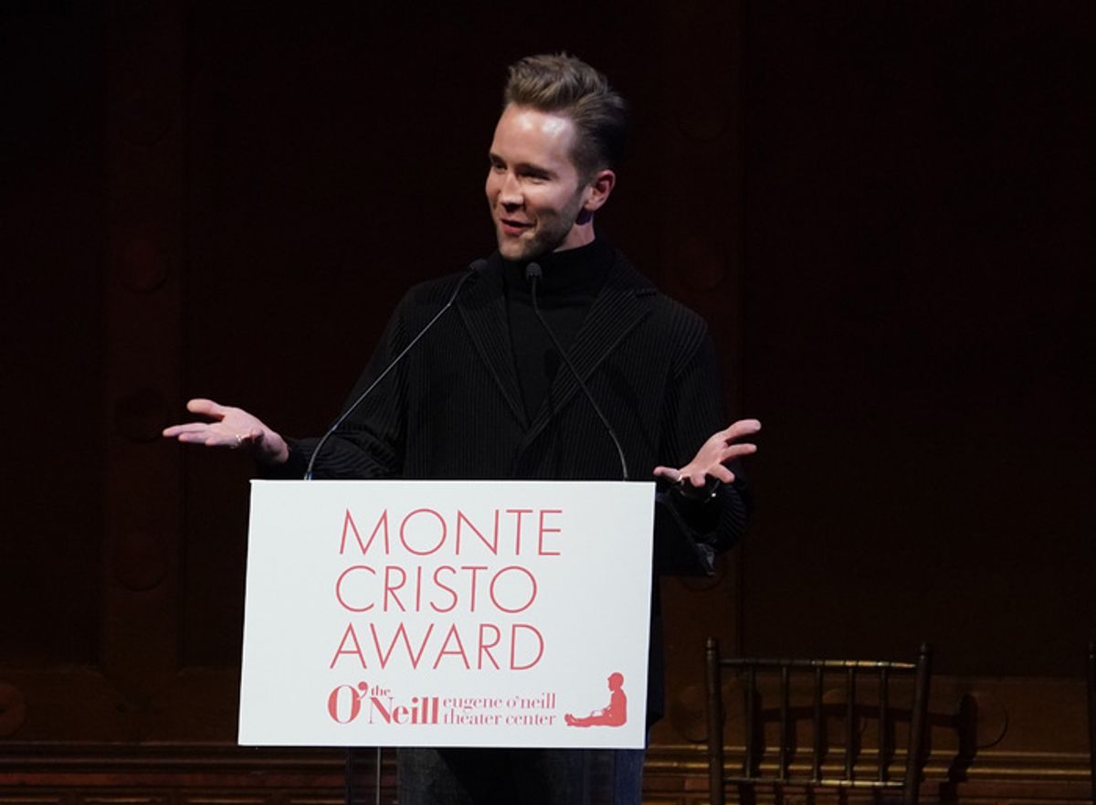 NEW YORK, NEW YORK - NOVEMBER 06: Robbie Gordy speaks onstage while Eugene O'Neill Theatre Center Hosts The 22nd Monte Cristo Award Honoring Lynn Nottage at Capitale on November 06, 2023 in New York City. (Photo by Bennett Raglin/Getty Images for Eugene O'Neill Theater   ) at 