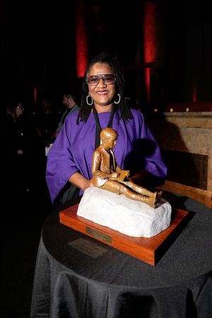 NEW YORK, NEW YORK - NOVEMBER 06: Lynn Nottage attends the Eugene O'Neill Theatre Center Hosts The 22nd Monte Cristo Award Honoring Lynn Nottage at Capitale on November 06, 2023 in New York City. (Photo by Ilya S. Savenok/Getty Images for Eugene O'Neill Theater) @ BroadwayWorld NEW YORK, NEW YORK - NOVEMBER 06: Lynn Nottage attends the Eugene O'Neill Theatre Cen Photo