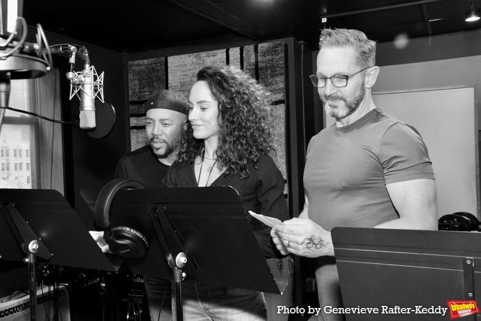 Exclusive: MOULIN ROUGE! Cast Hits the Recording Studio to Sing Carols For A Cure  Image