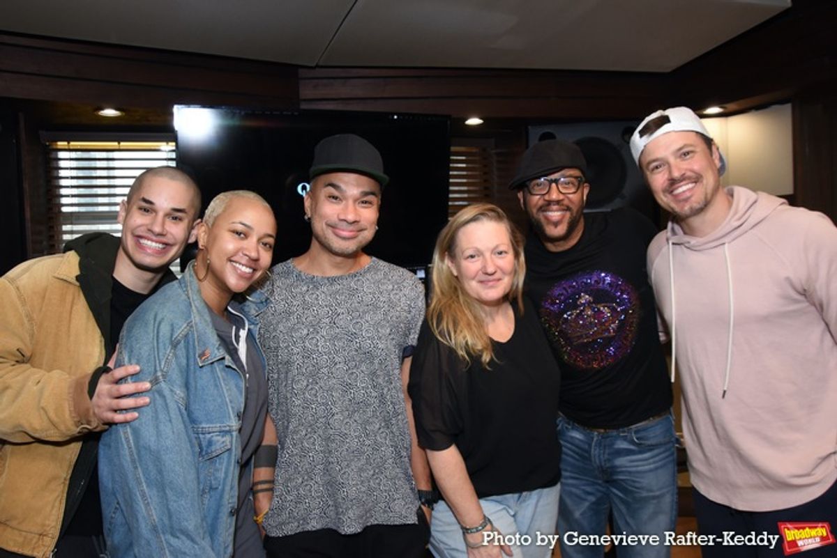 David Merino, E.J. Hamilton, Andros Rodrigues, Lynn Pinto, Bobby Daye and Aaron C. Finley at 