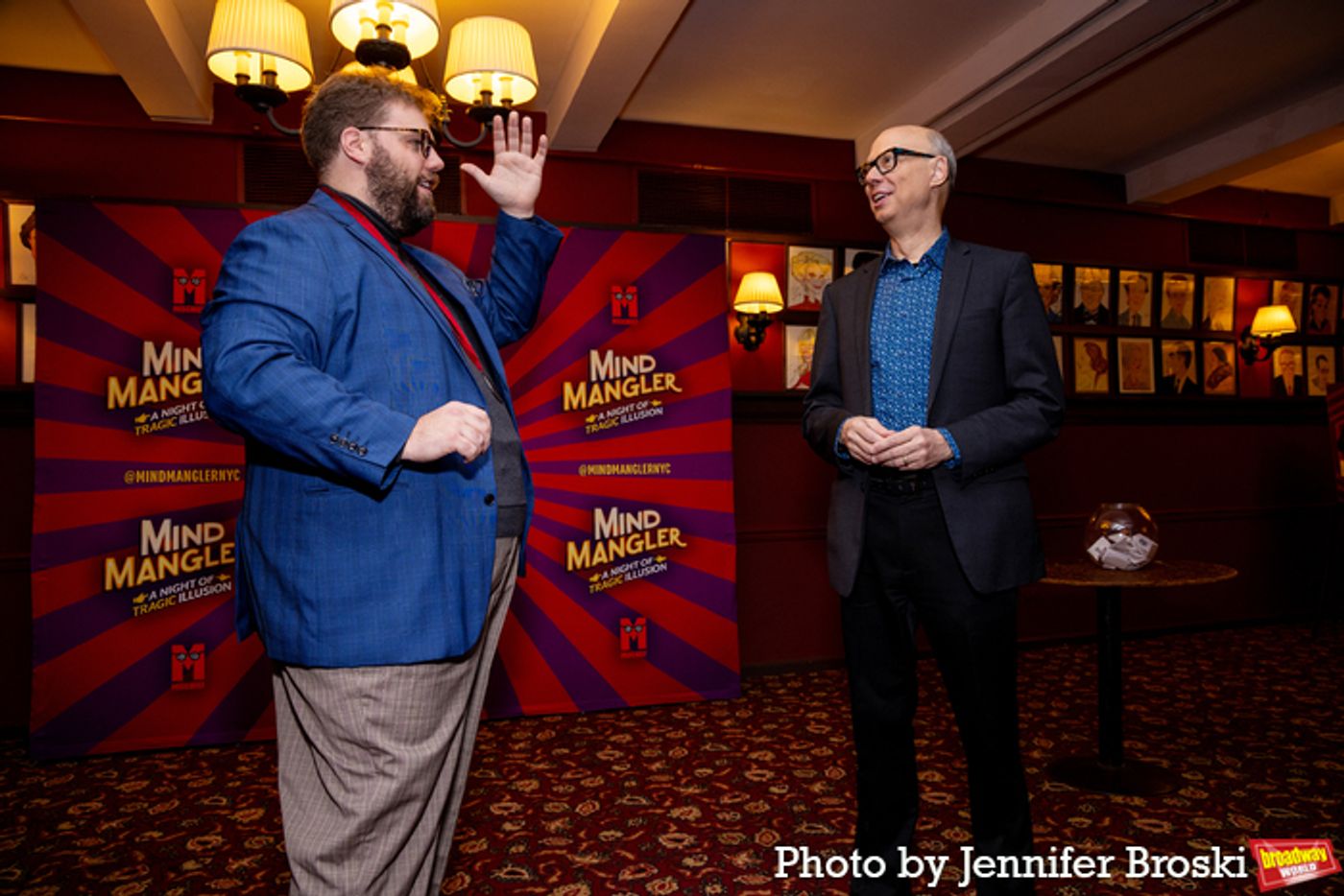 Photos: MIND MANGLER Company Is Getting Ready to Hit the Stage  Image