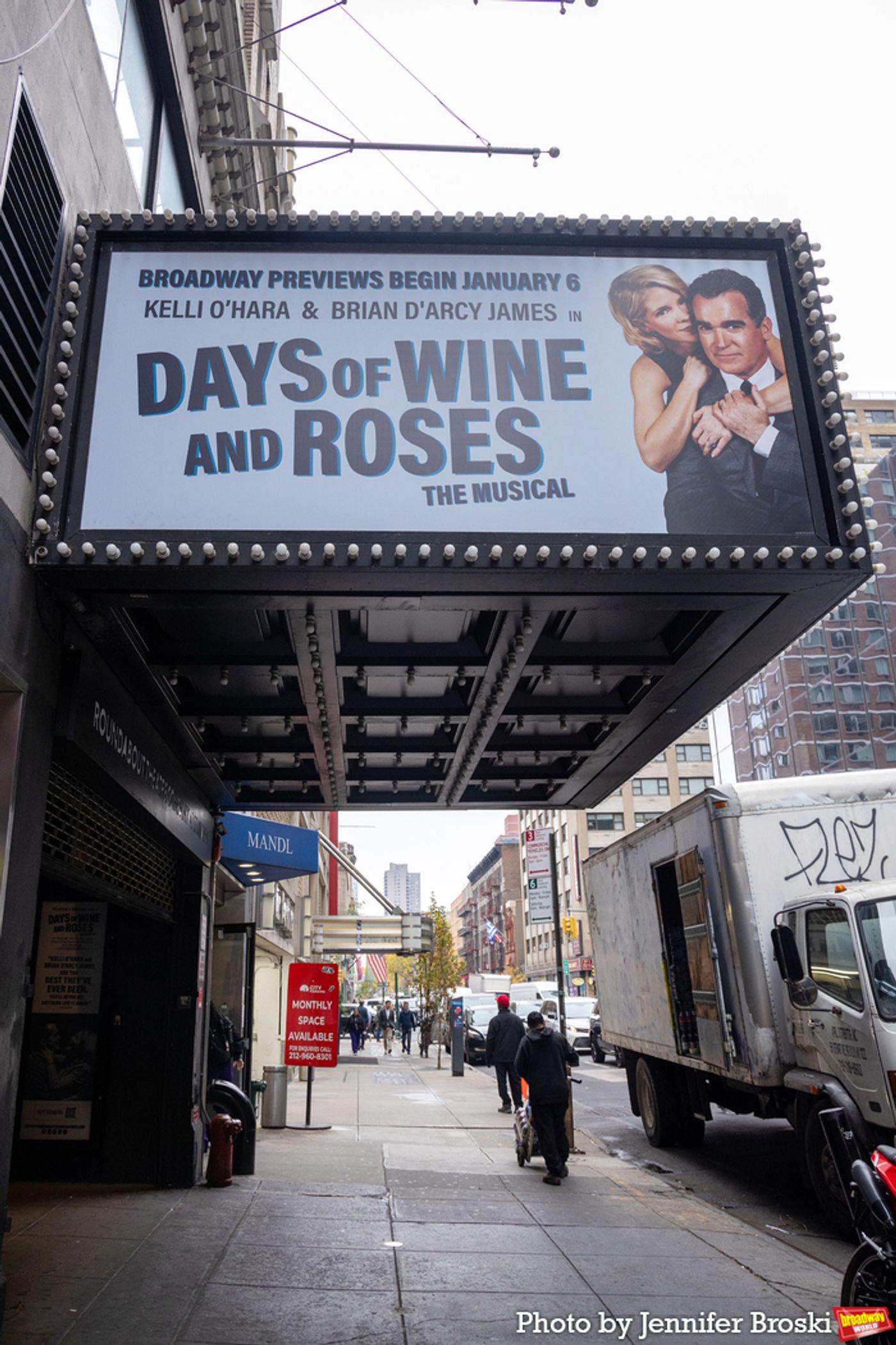 Up on the Marquee: DAYS OF WINE AND ROSES  Image