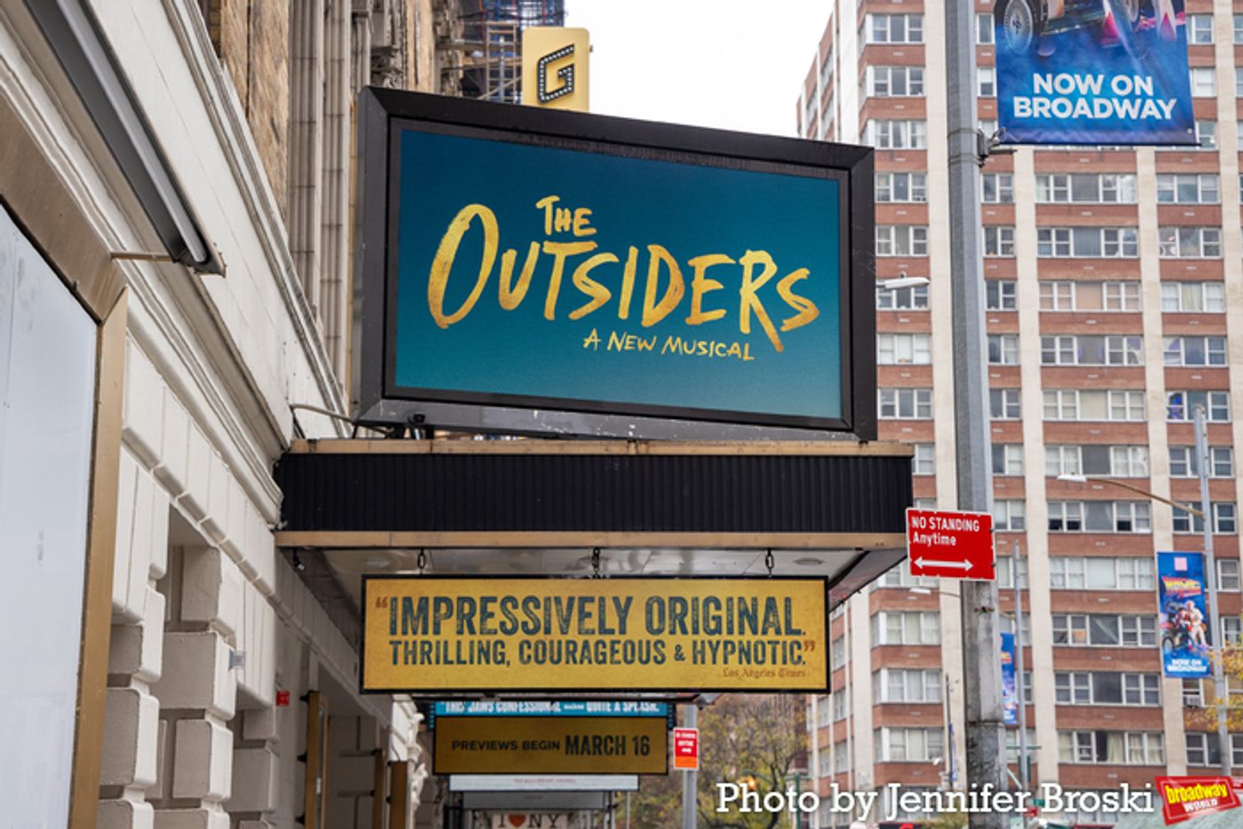 Up on the Marquee: THE OUTSIDERS Up on the Marquee: THE OUTSIDERS Image
