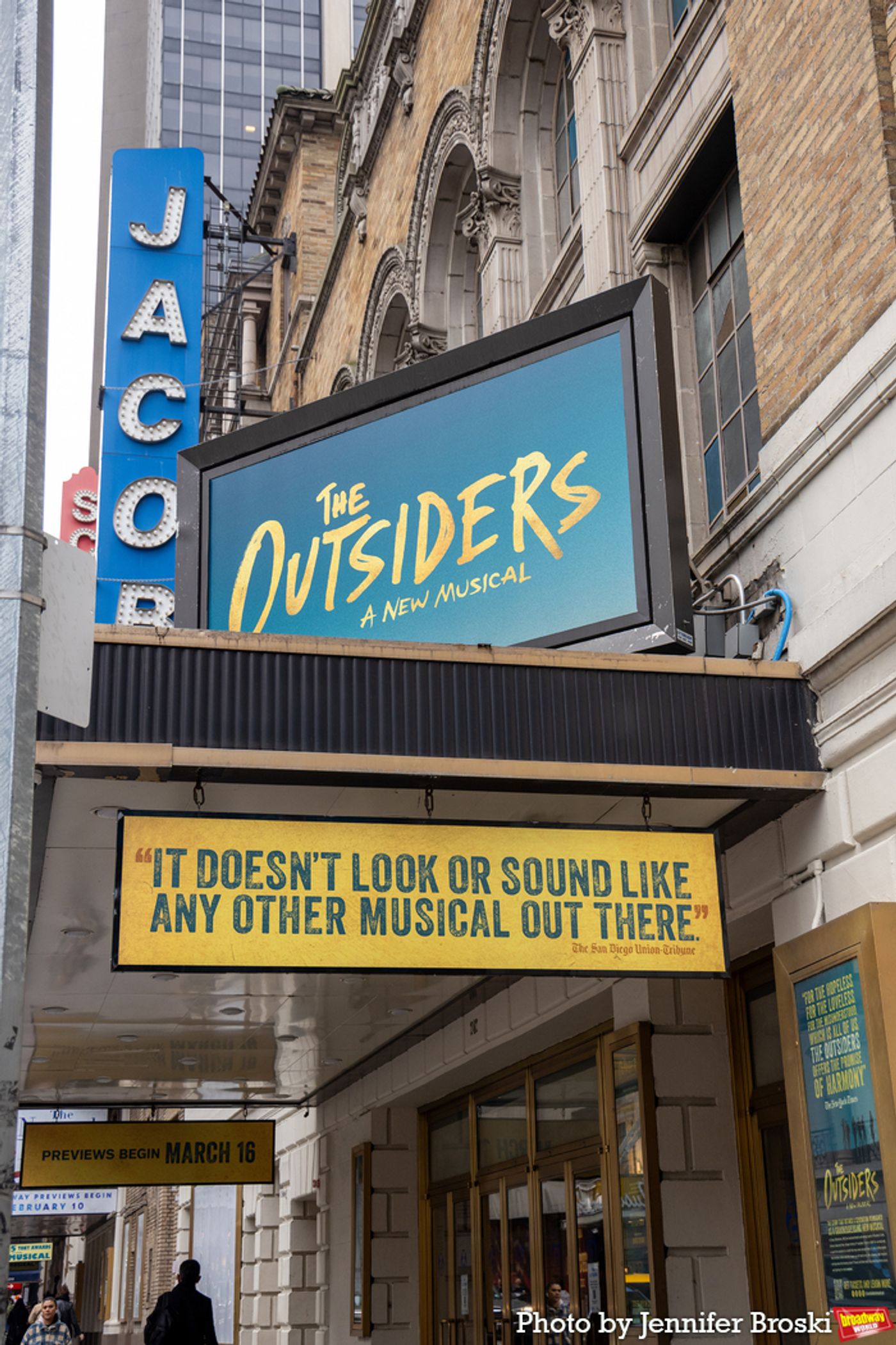 Up on the Marquee: THE OUTSIDERS Up on the Marquee: THE OUTSIDERS Image