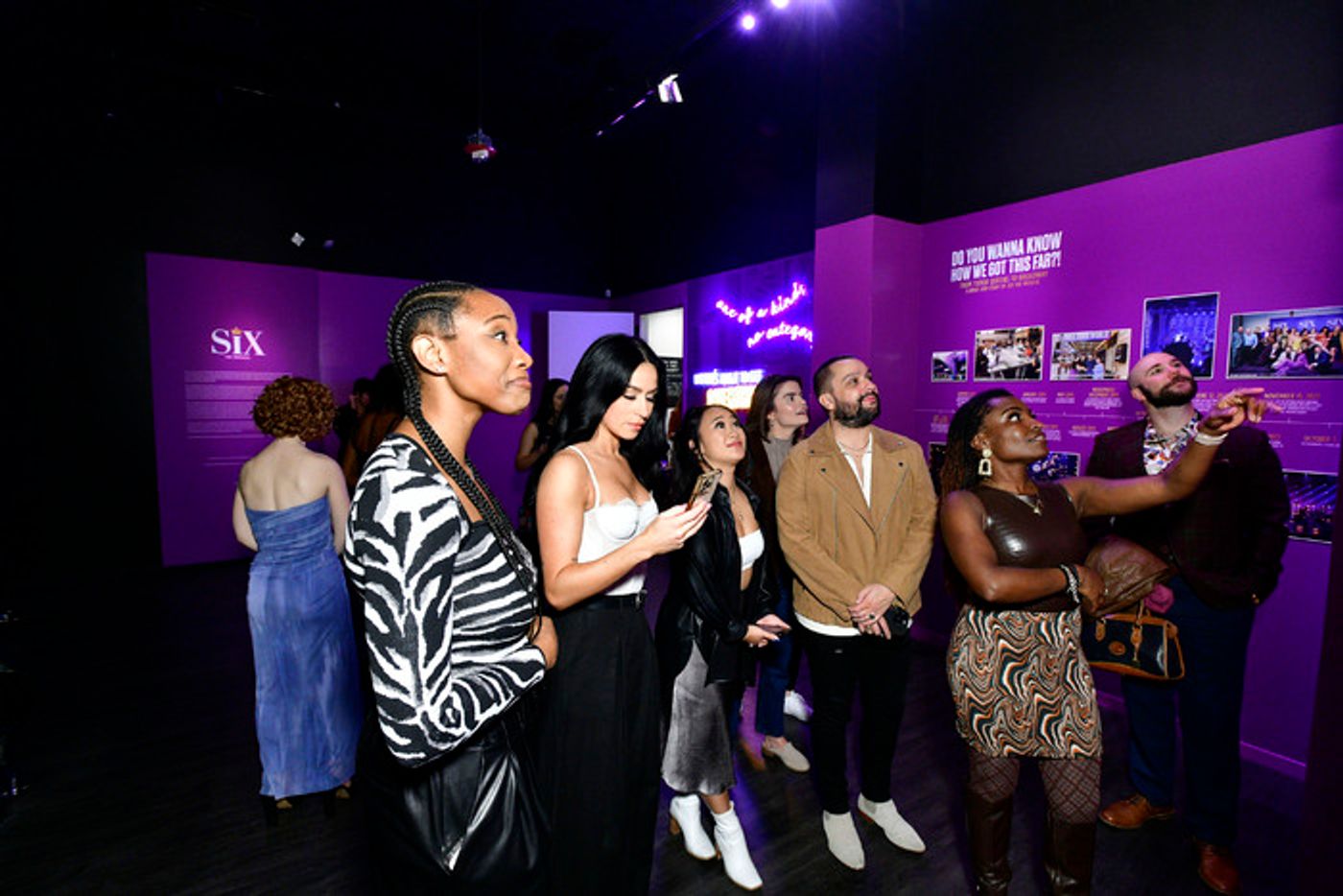 Photos: Go Inside the SIX Exhibit Opening at The Museum of Broadway  Image