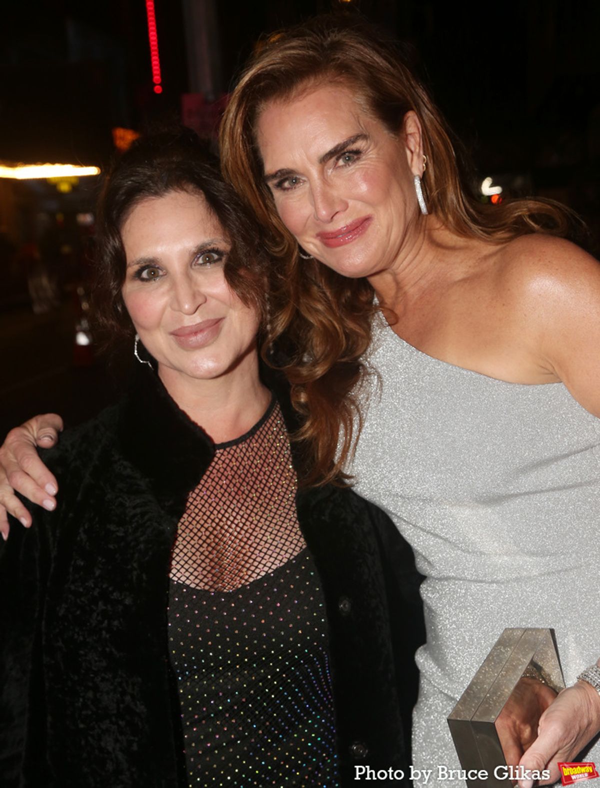 Dr. Linda Dahl and Brooke Shields at 