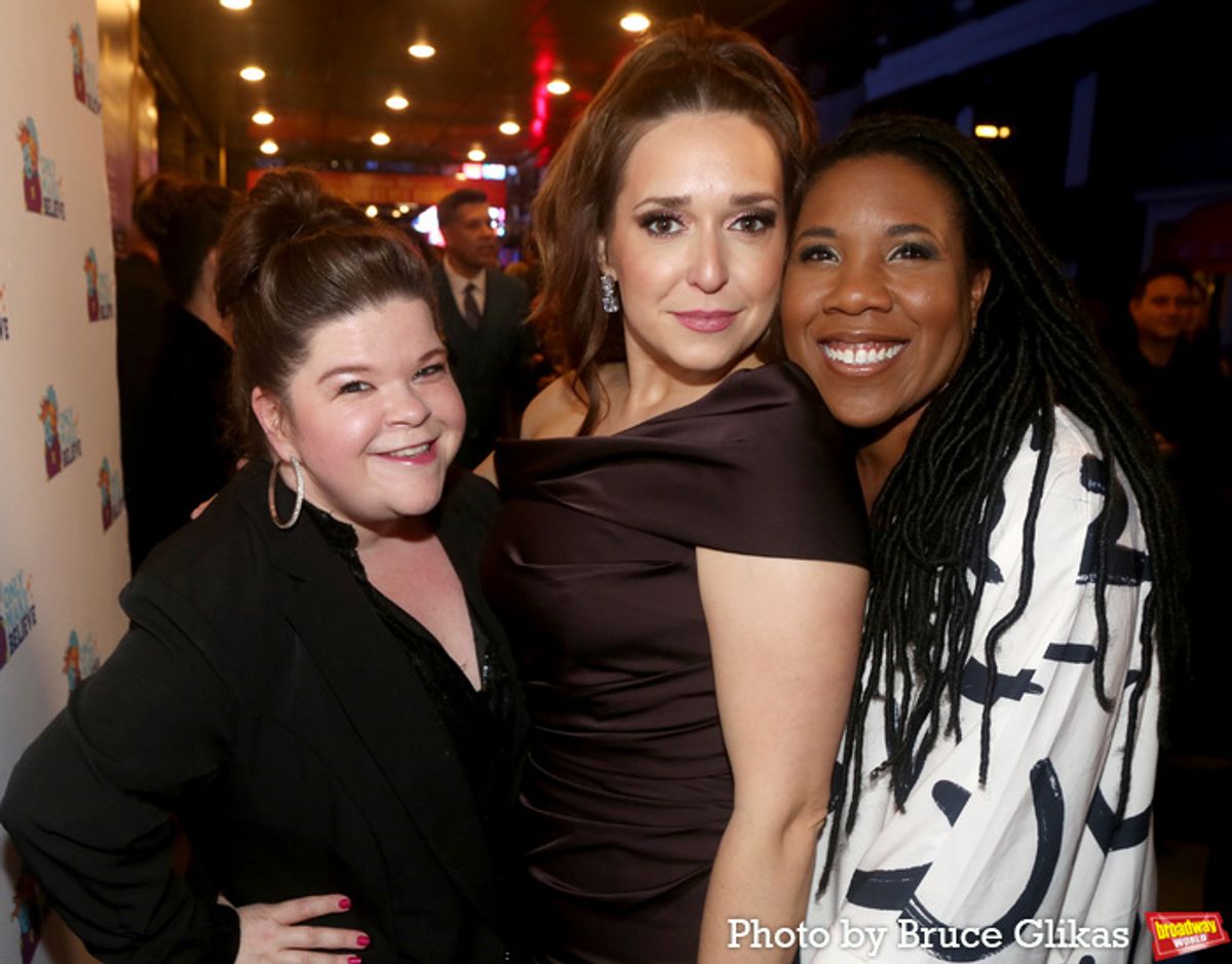 Jessica Vosk and Melinda Doolittle at 