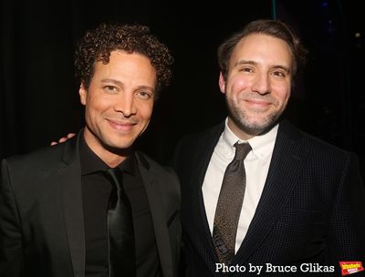 Justin Guarini and Musical Director Steven Jamail Photo