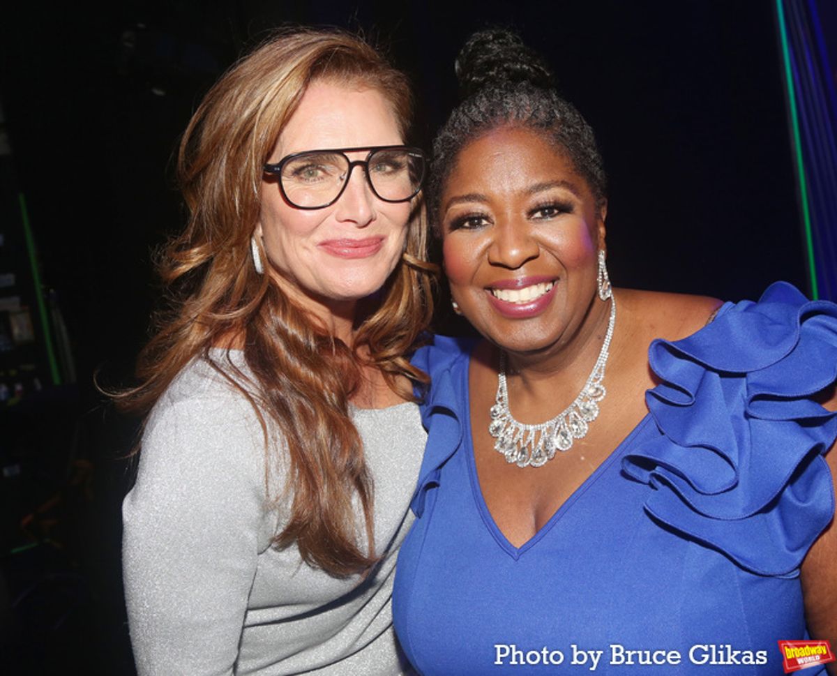 Brooke Shields and NaTasha Yvette Williams at 