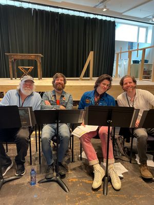 Wayne Duvall, John Gallagher, Jr., Adrian Blake Enscoe and Stark Sands @ BroadwayWorld Wayne Duvall, John Gallagher, Jr., Adrian Blake Enscoe and Stark Sands Photo