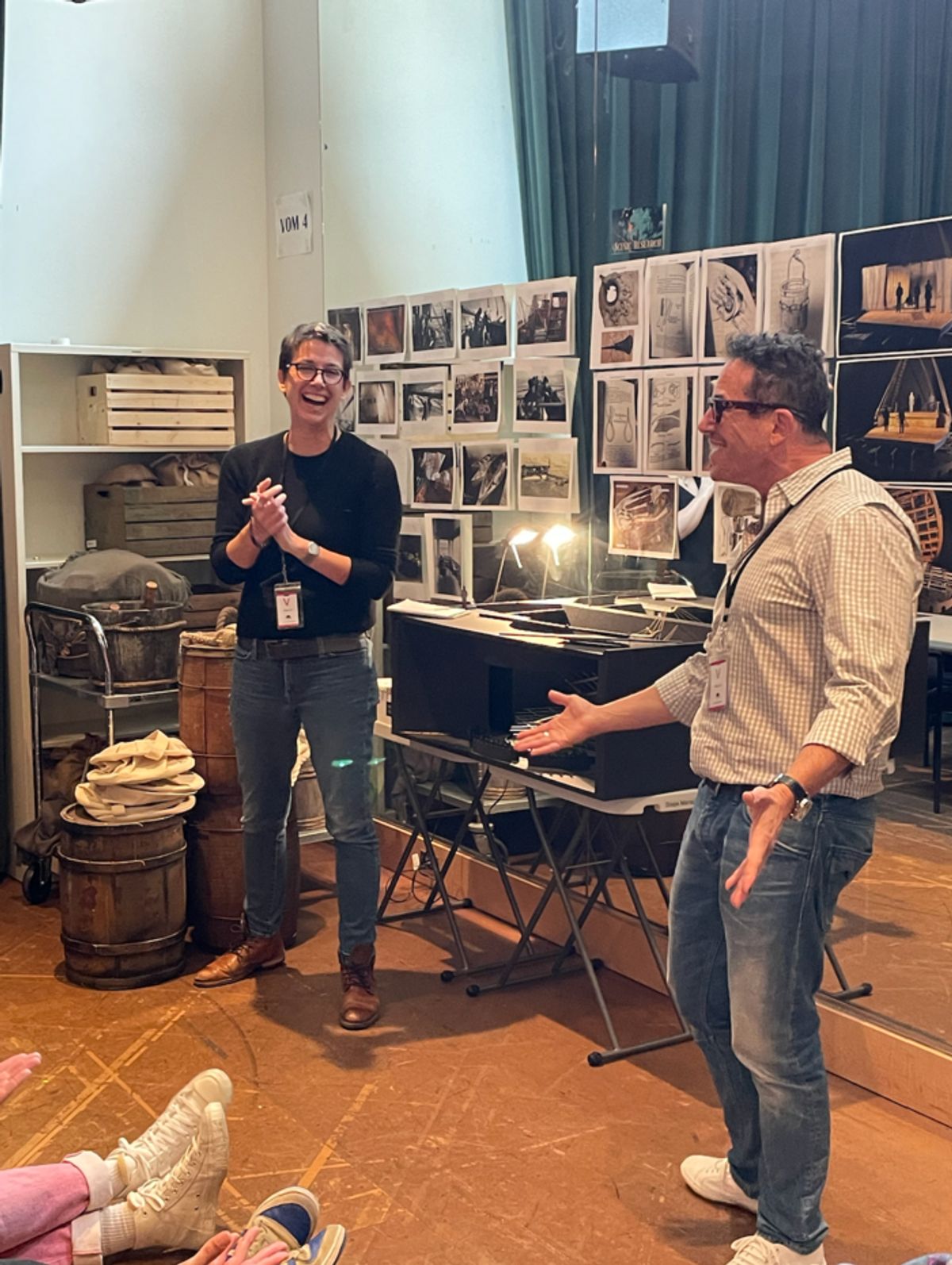 Rachel Hauck and Michael Mayer  at 