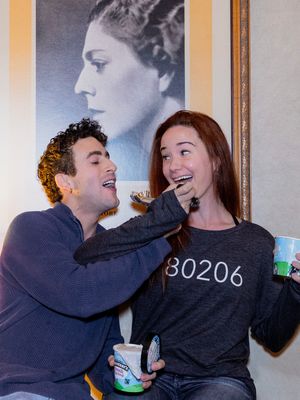 Danny Kornfeld, Sierra Boggess  Photo