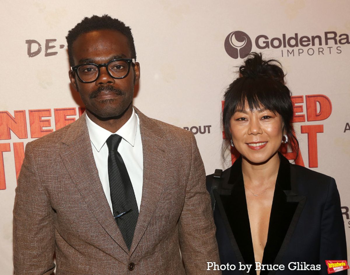 William Jackson Harper and Alison Ahn at 