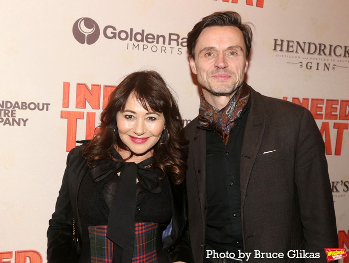 Frances Ruffelle and Norman Bowman at 