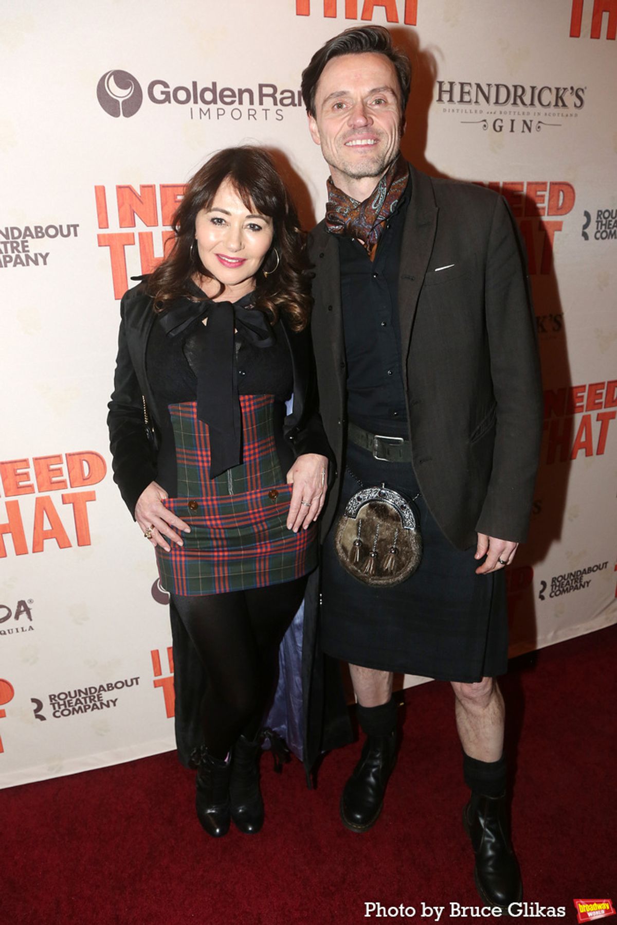 Frances Ruffelle and Norman Bowman at 