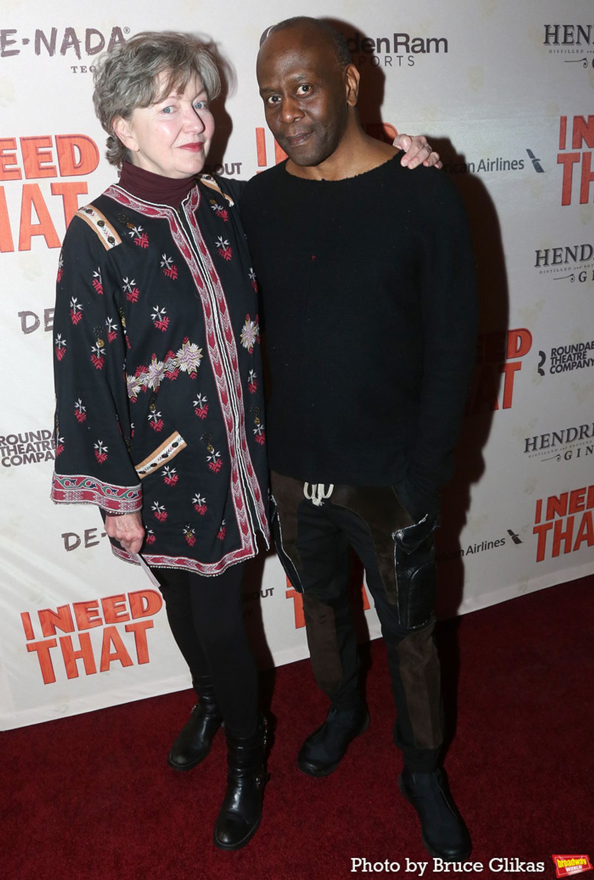 Julie White and K. Todd Freeman at 