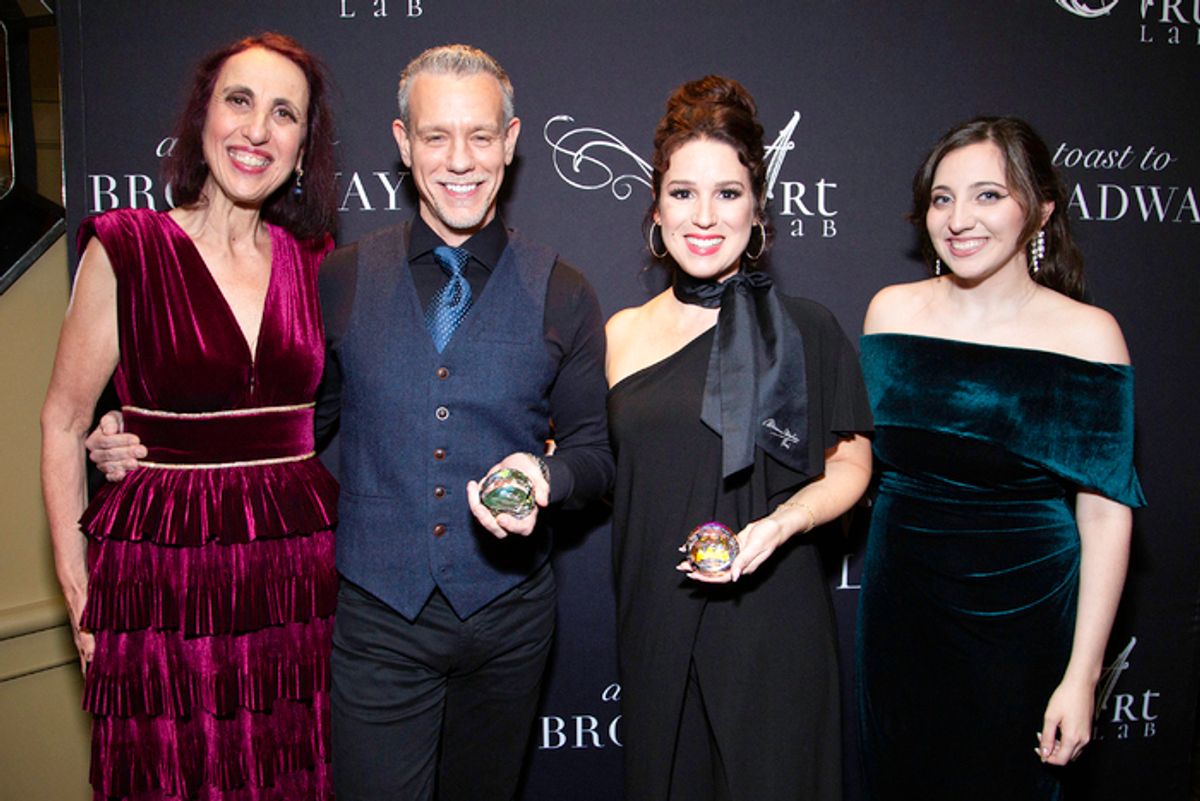 Meg Fofonoff, Adam Pascal, Chilina Kennedy, Megan Chacalos at 