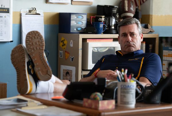 Jon Hamm plays Coach Carr Photo