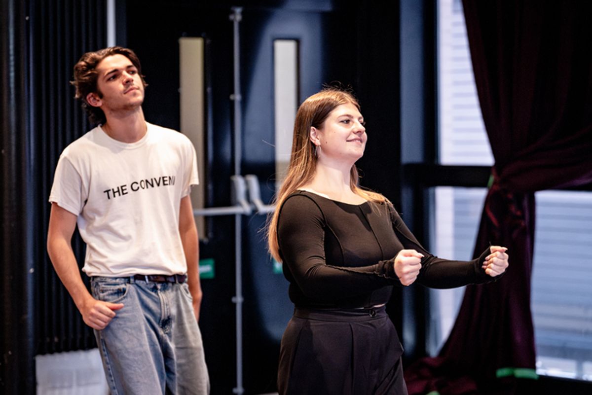 Fred Double, Ruth Lynch at 