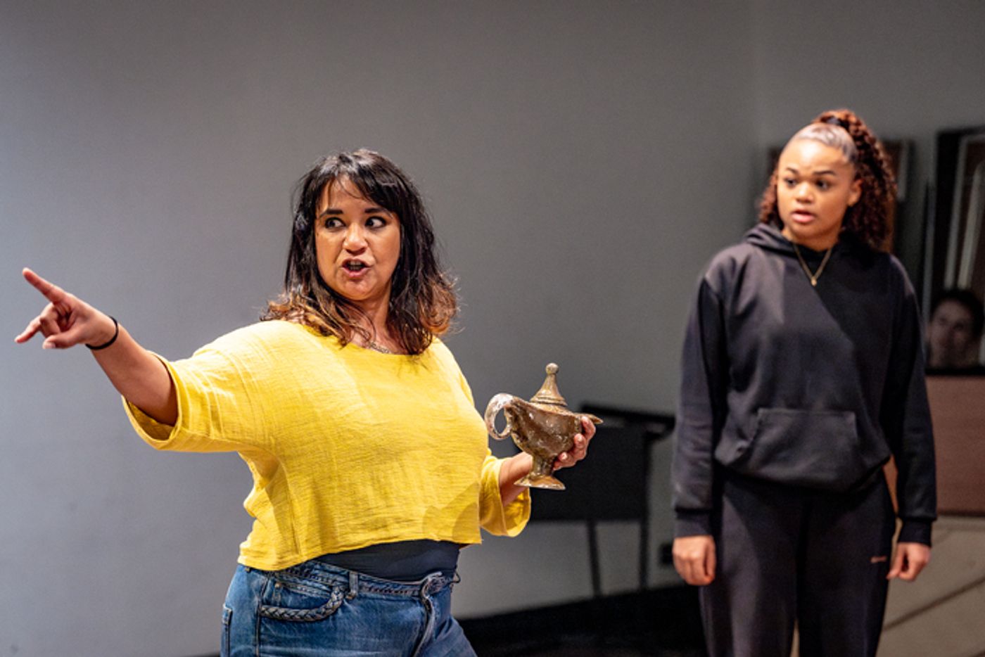 Photos: Inside Rehearsal For ALADDIN Pantomime at Hackney Empire  Image