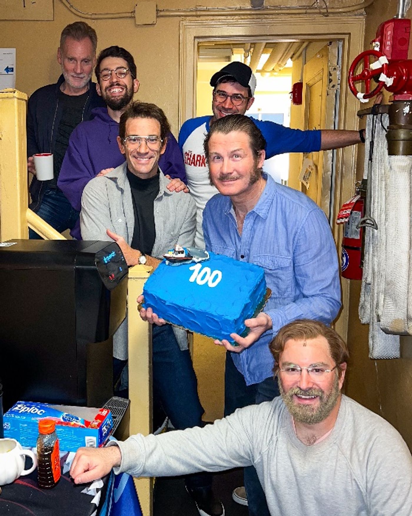 THE SHARK IS BROKEN Celebrates 100 Performances on Broadway  Image