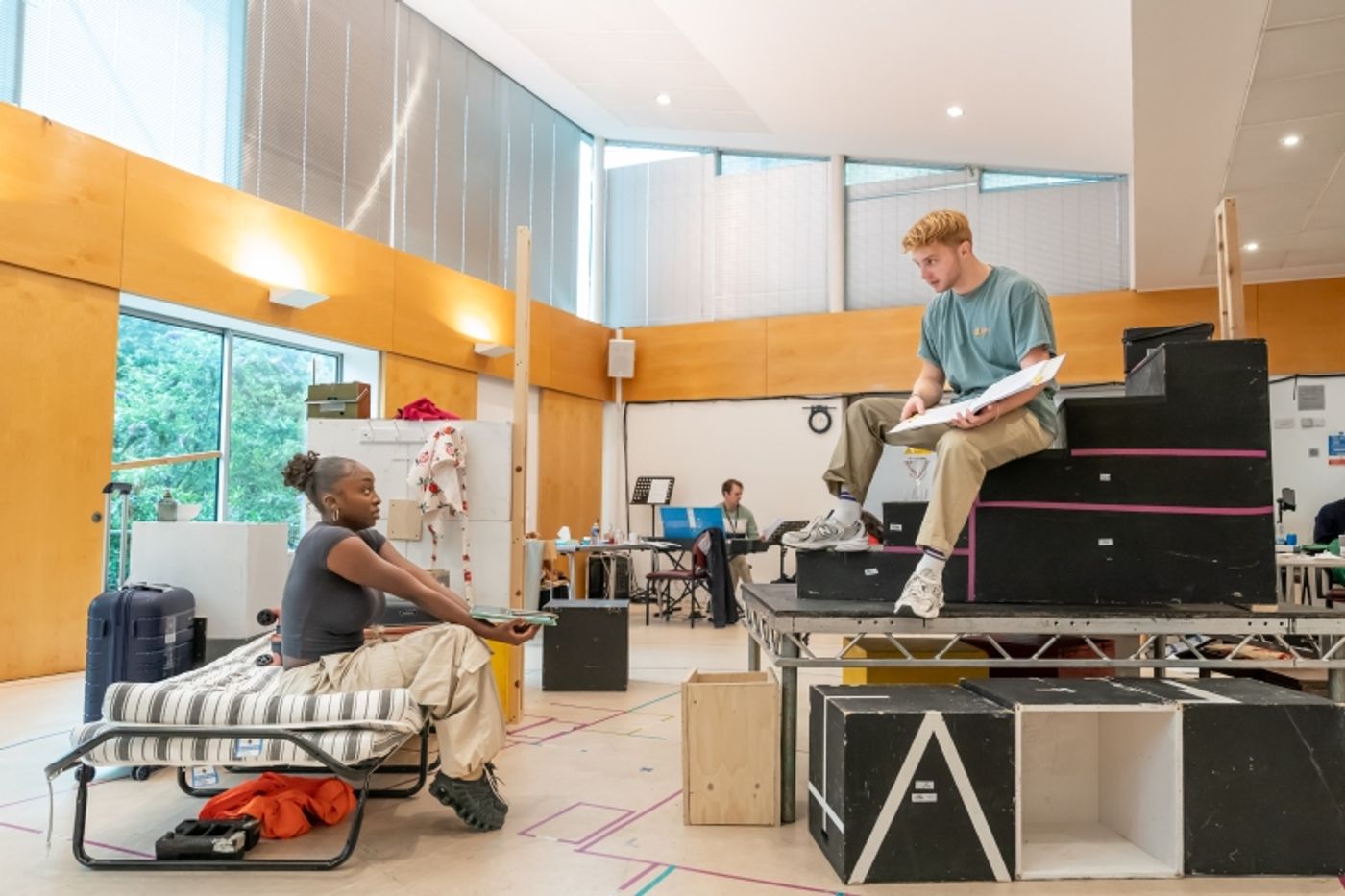 Interview: 'You Sing Because Speech Does Not Convey What You're Feeling': Actors Sam Tutty and Dujonna Gift on TWO STRANGERS (CARRY A CAKE ACROSS NEW YORK)  Image