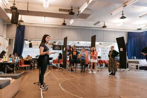 Sammi Cannold and company @ BroadwayWorld Sammi Cannold and company Photo