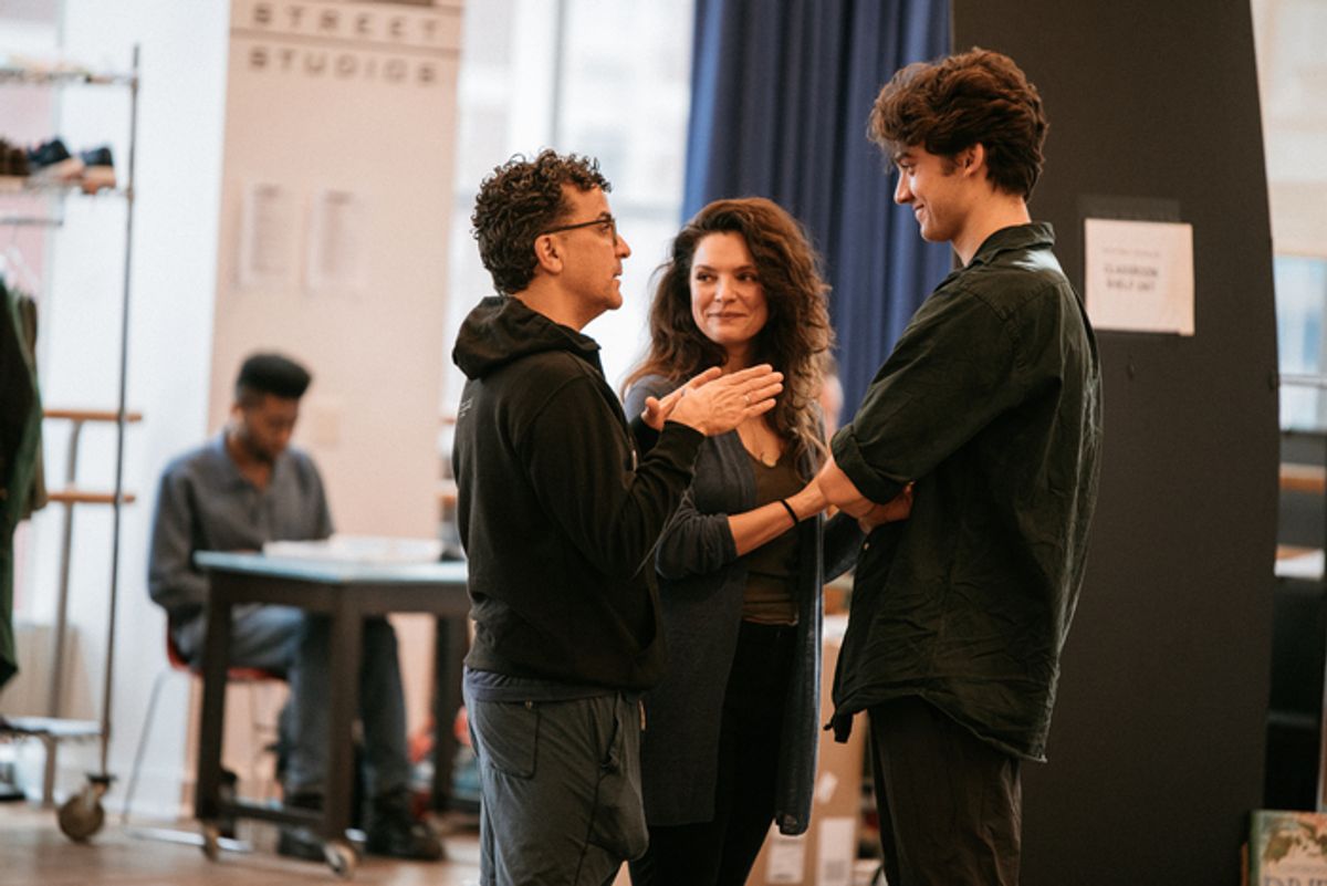 Carlos L. Encinias, Melina Kalomas, Liam Pearce at 