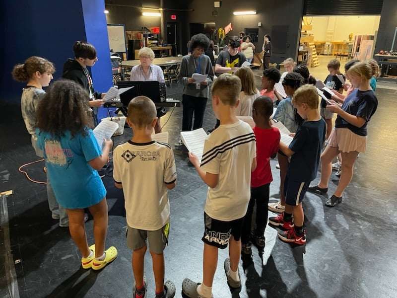 Interview: Wyatt Hamilton, Evanee Dra'a Dokes, Lily Hirscheider, Zynlee Anderson, Raegan Lipsey of DISNEY'S FROZEN at North Little Rock High School Performing Arts Center  Image