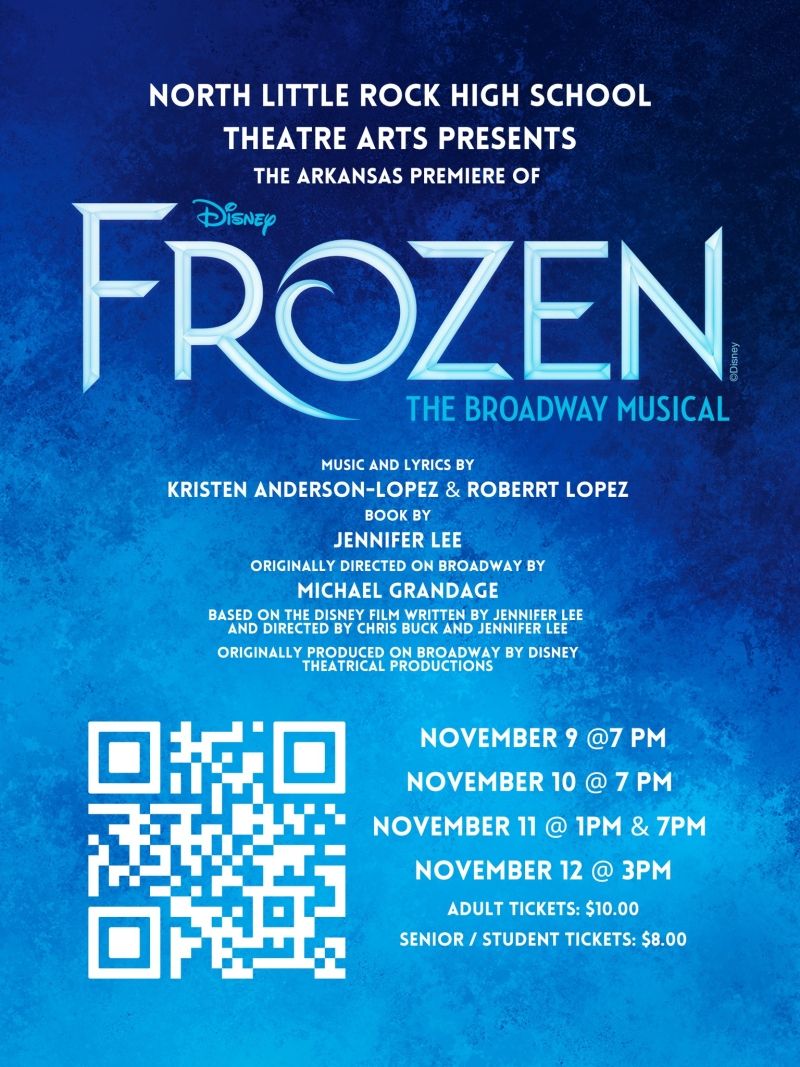Interview: Wyatt Hamilton, Evanee Dra'a Dokes, Lily Hirscheider, Zynlee Anderson, Raegan Lipsey of DISNEY'S FROZEN at North Little Rock High School Performing Arts Center  Image