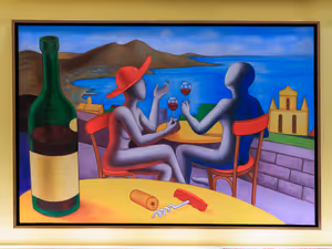 Mark Kostabi art Photo