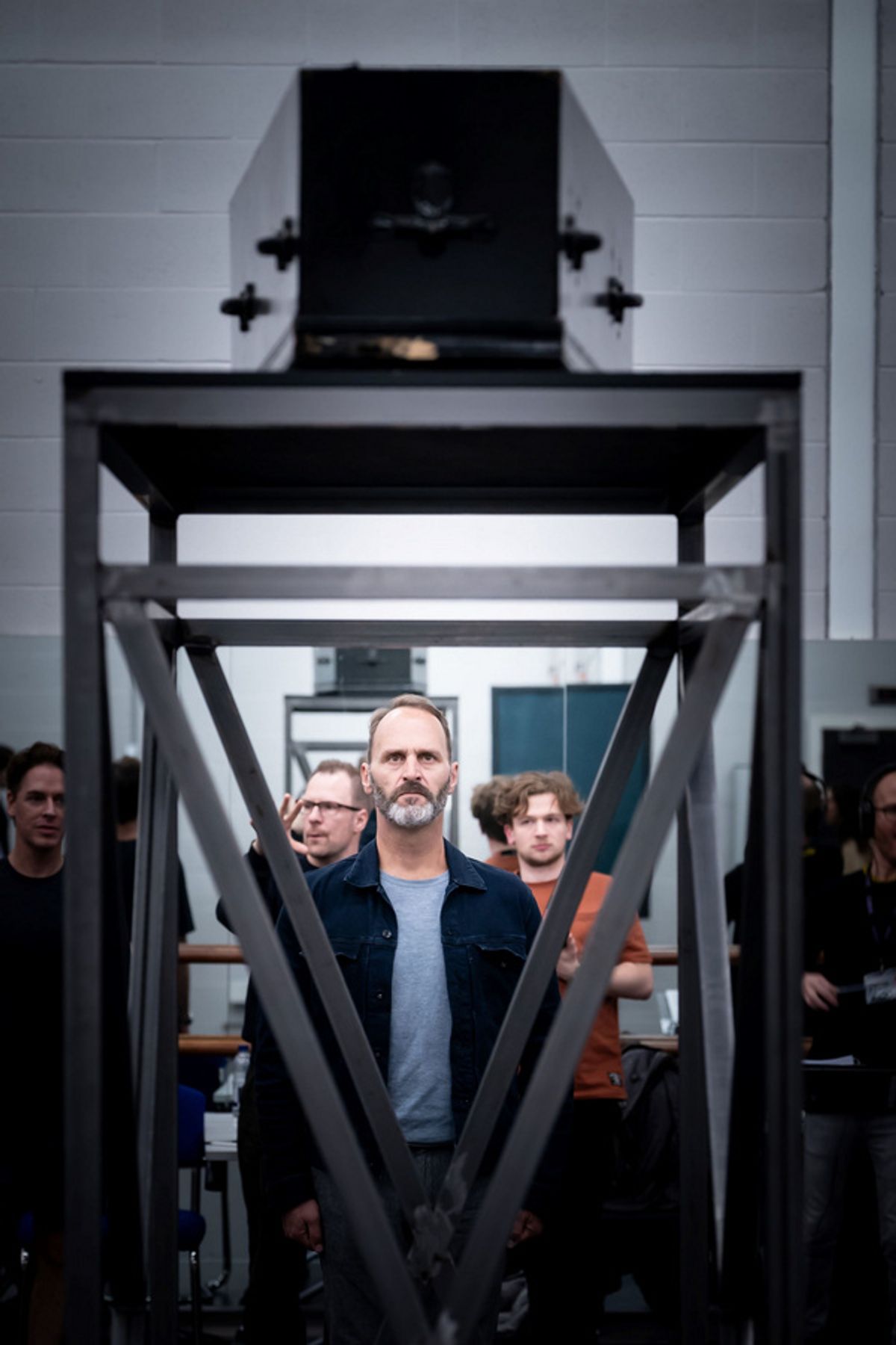 Adam Murray (Choreographer), Nikolai Foster (Director), Gary Milner (Peron), Joe Gilmour (Birkbeck Trainee Director) at 