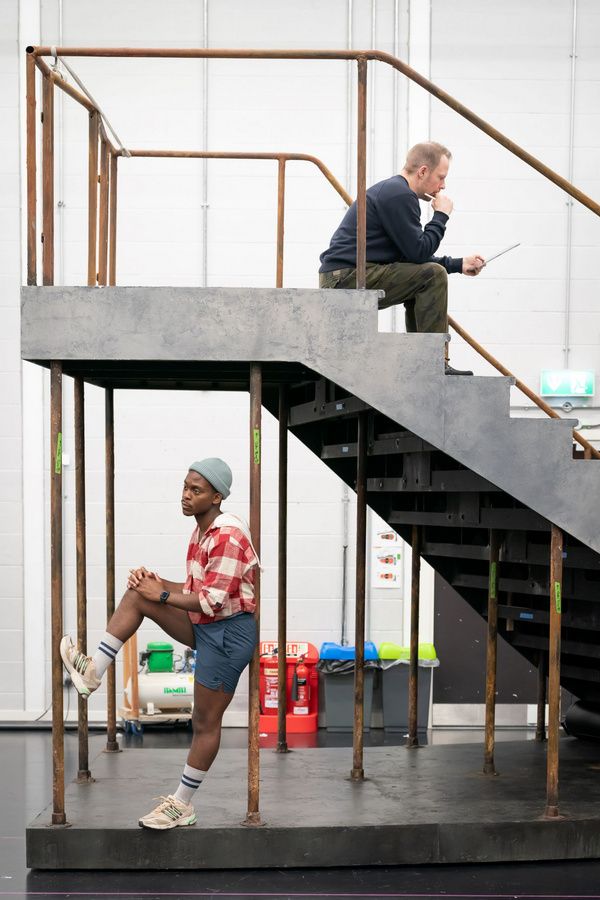 Tyrone Huntley (Che) and Nikolai Foster (Director) Photo