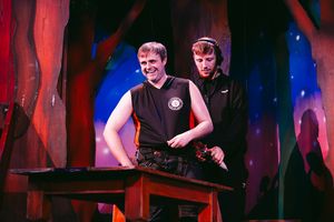 Crew and Chris Leask Photo