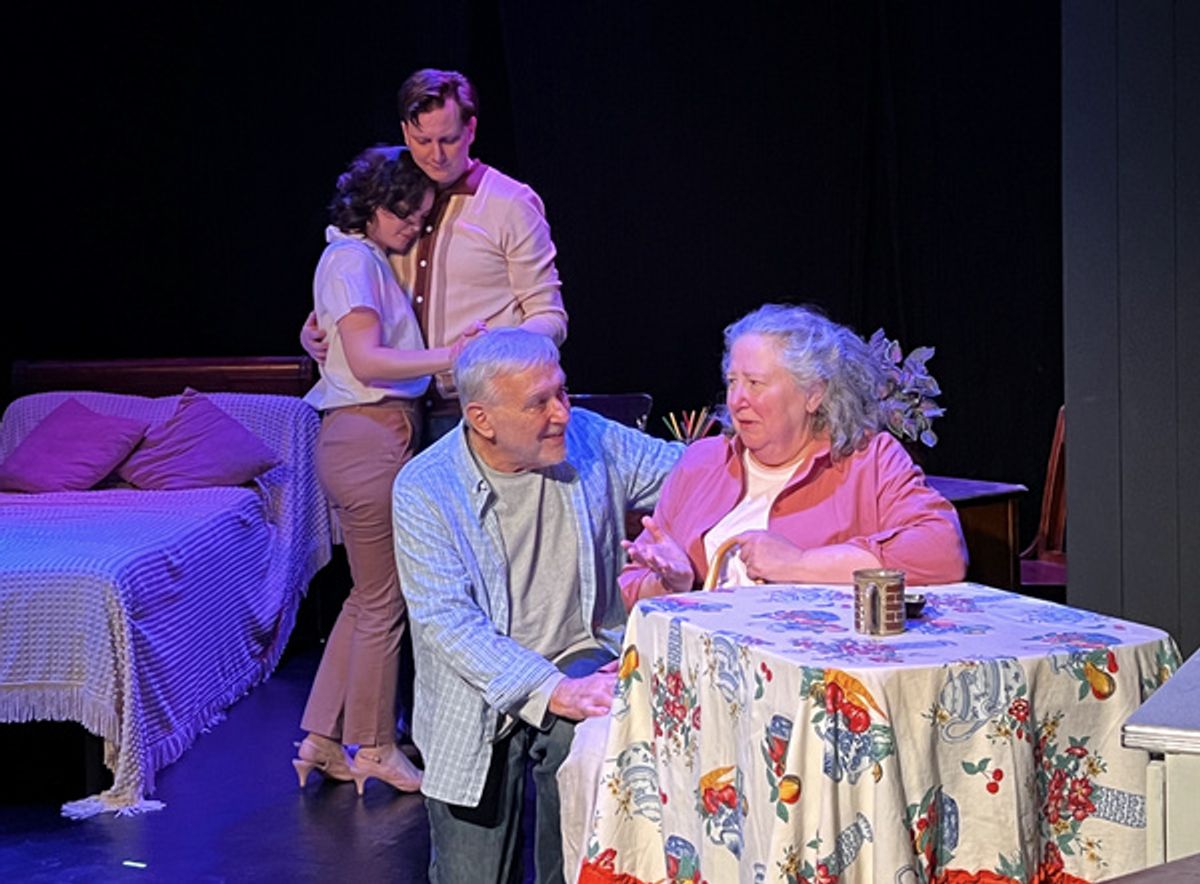 David L Carson, Page Clements, Hana Lauer, John Lampe at 