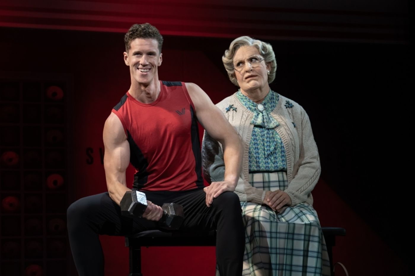 Rob McClure's Stunning Performance in MRS. DOUBTFIRE is the Perfect Post-Pandemic Panacea  Image