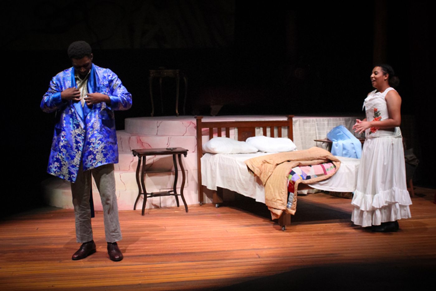 Photos: Theatre Wesleyan Presents INTIMATE APPAREL By Pulitzer Prize-winning Playwright Lynn Nottage Photos: Theatre Wesleyan Presents INTIMATE APPAREL By Pulitzer Prize-winning Playwright Lynn Nottage Image