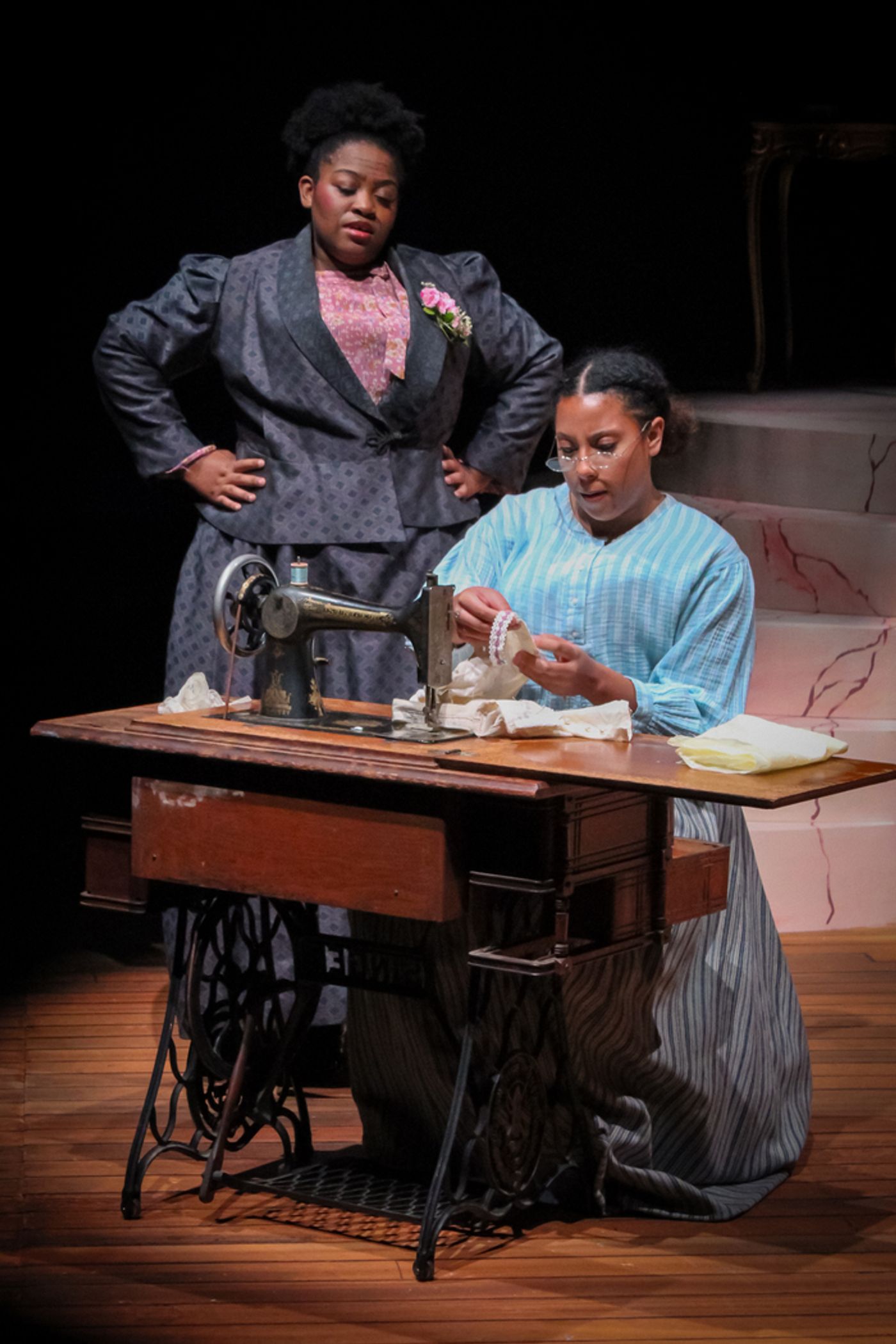 Photos: Theatre Wesleyan Presents INTIMATE APPAREL By Pulitzer Prize-winning Playwright Lynn Nottage Photos: Theatre Wesleyan Presents INTIMATE APPAREL By Pulitzer Prize-winning Playwright Lynn Nottage Image