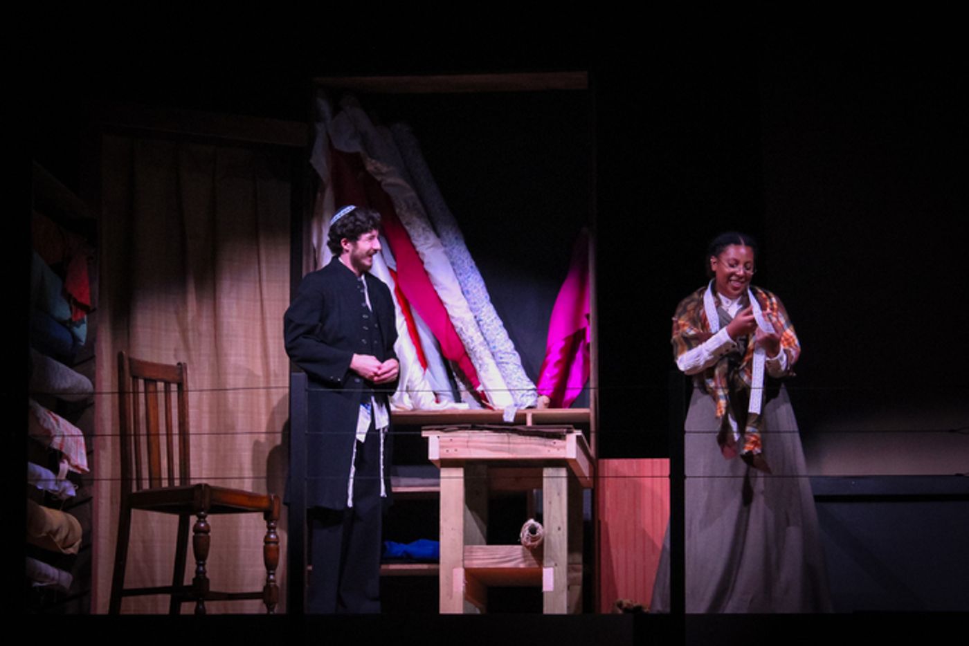 Photos: Theatre Wesleyan Presents INTIMATE APPAREL By Pulitzer Prize-winning Playwright Lynn Nottage Photos: Theatre Wesleyan Presents INTIMATE APPAREL By Pulitzer Prize-winning Playwright Lynn Nottage Image