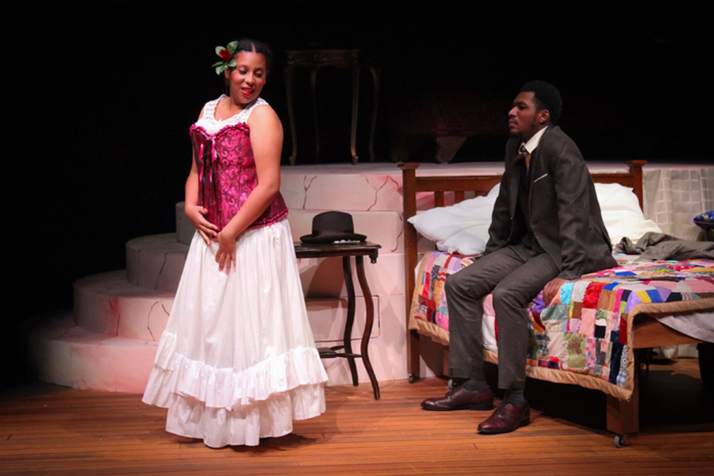 Photos: Theatre Wesleyan Presents INTIMATE APPAREL By Pulitzer Prize-winning Playwright Lynn Nottage Photos: Theatre Wesleyan Presents INTIMATE APPAREL By Pulitzer Prize-winning Playwright Lynn Nottage Image