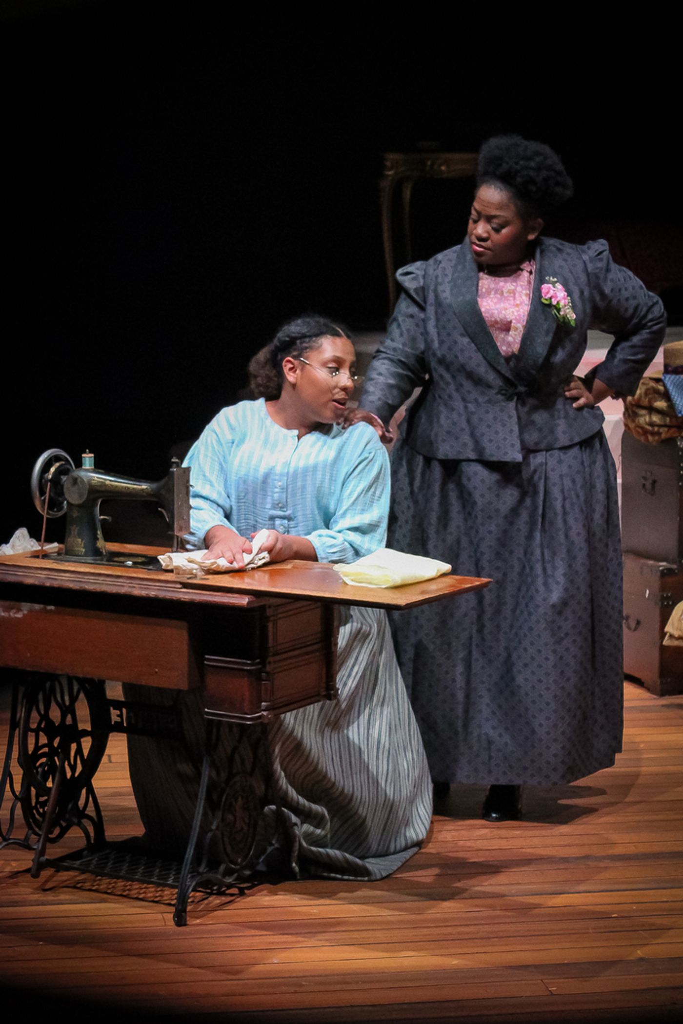 Photos: Theatre Wesleyan Presents INTIMATE APPAREL By Pulitzer Prize-winning Playwright Lynn Nottage Photos: Theatre Wesleyan Presents INTIMATE APPAREL By Pulitzer Prize-winning Playwright Lynn Nottage Image