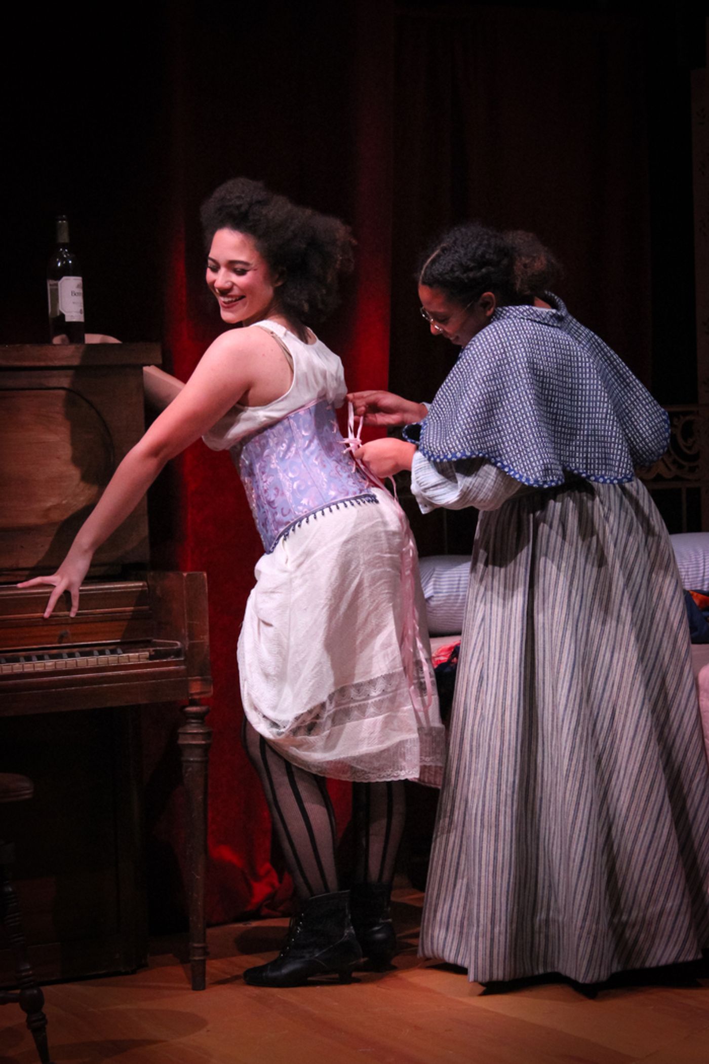 Photos: Theatre Wesleyan Presents INTIMATE APPAREL By Pulitzer Prize-winning Playwright Lynn Nottage Photos: Theatre Wesleyan Presents INTIMATE APPAREL By Pulitzer Prize-winning Playwright Lynn Nottage Image
