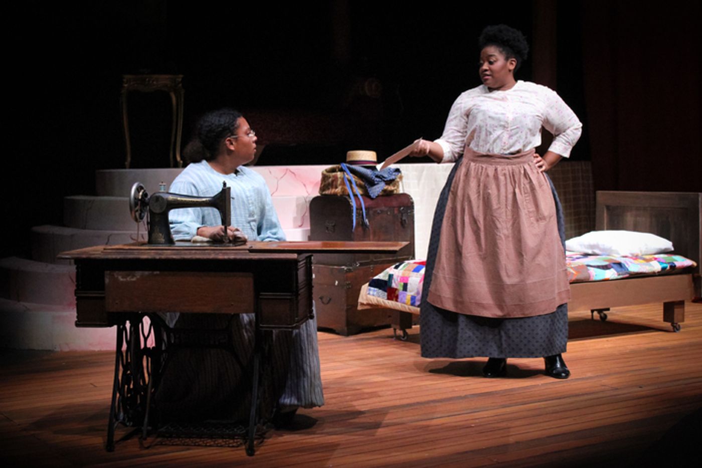 Photos: Theatre Wesleyan Presents INTIMATE APPAREL By Pulitzer Prize-winning Playwright Lynn Nottage Photos: Theatre Wesleyan Presents INTIMATE APPAREL By Pulitzer Prize-winning Playwright Lynn Nottage Image