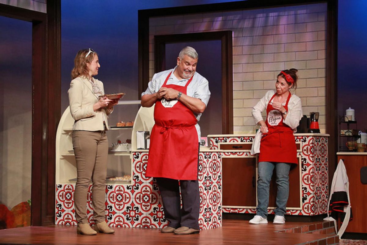 Elizabeth Price (Georgie), JL Rey (Tio Eme) and Melissa Ann Hubicsak (Beatriz). at 