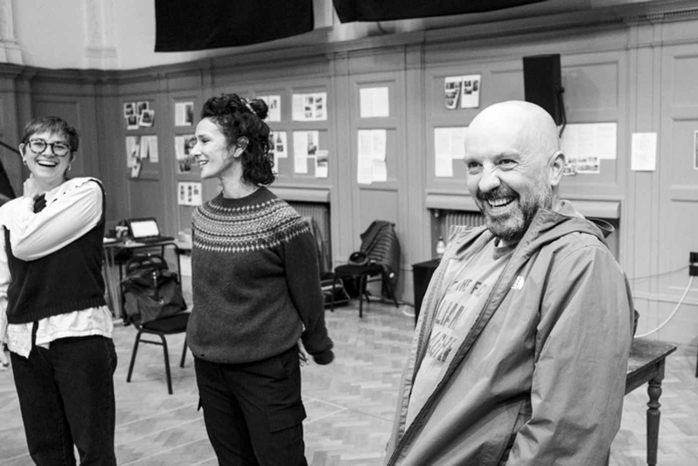Photos: First Look at Rehearsals for MACBETH, Starring Ralph Fiennes and Indira Varma  Image