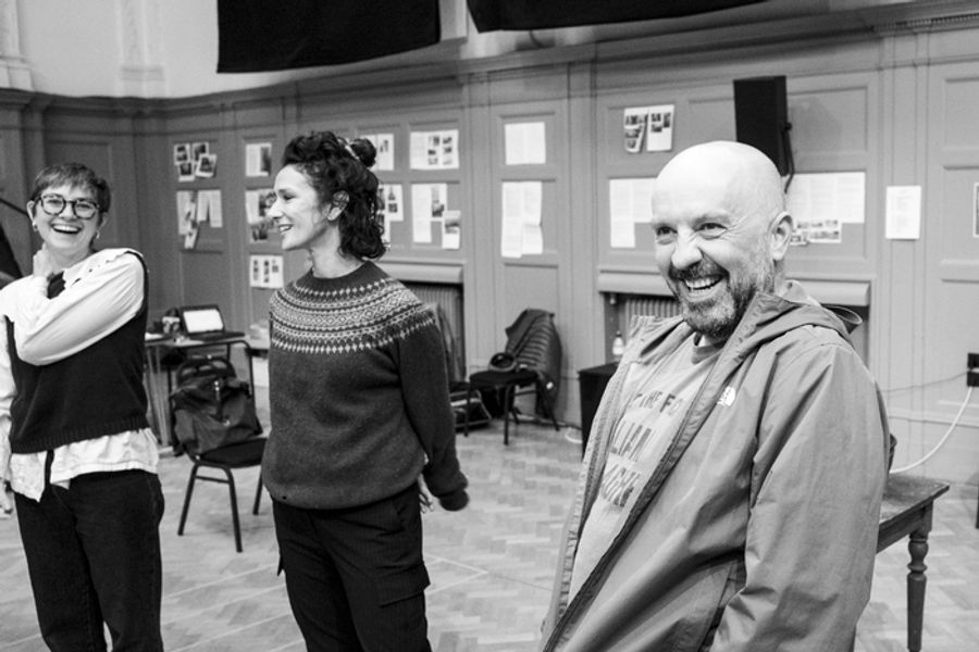 Photos: First Look at Rehearsals for MACBETH, Starring Ralph Fiennes and Indira Varma Image