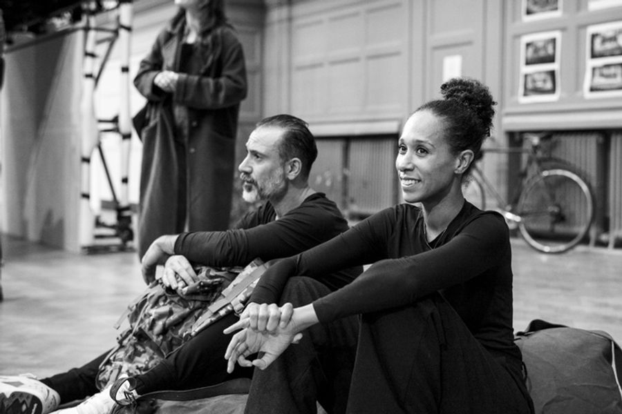 Photos: First Look at Rehearsals for MACBETH, Starring Ralph Fiennes and Indira Varma Image