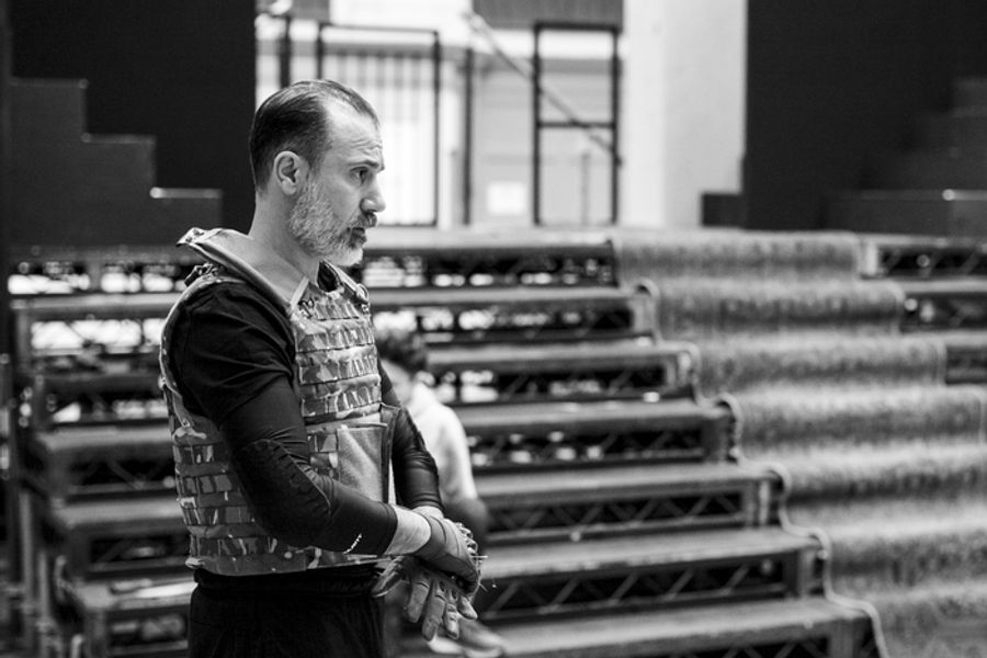 Photos: First Look at Rehearsals for MACBETH, Starring Ralph Fiennes and Indira Varma Image
