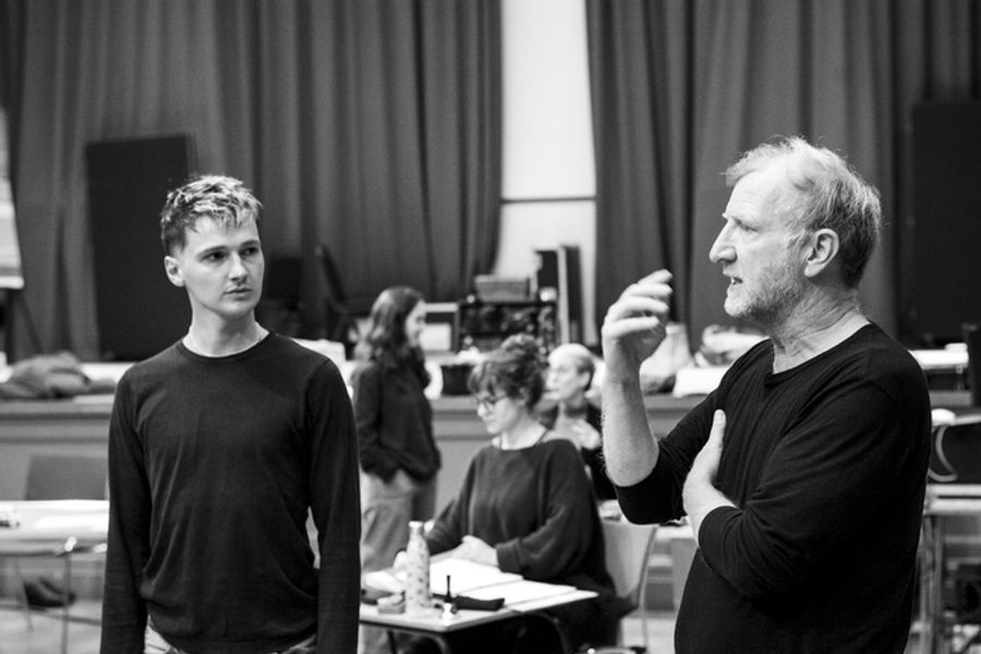 Photos: First Look at Rehearsals for MACBETH, Starring Ralph Fiennes and Indira Varma Image