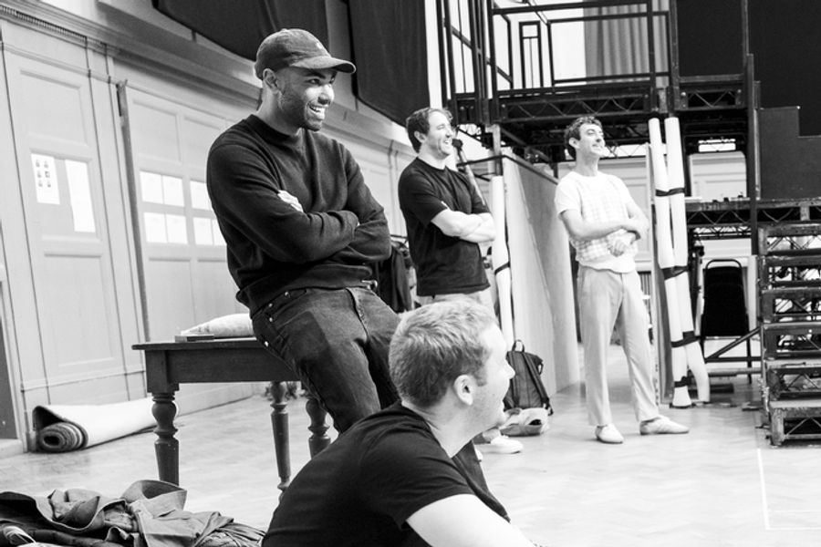 Photos: First Look at Rehearsals for MACBETH, Starring Ralph Fiennes and Indira Varma Image